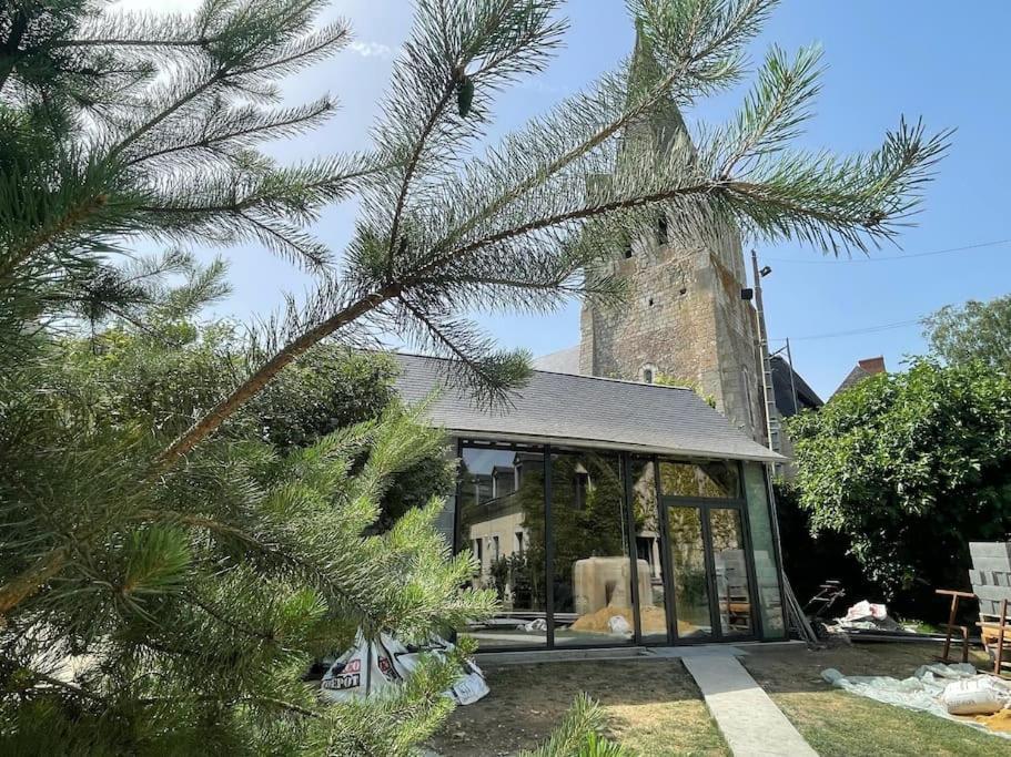 Le Clos Du Tilleul Fabuleuse Propriete 15 A 30 Pers Piscine Au Coeur D'Un Charmant Village Thilouze Екстериор снимка
